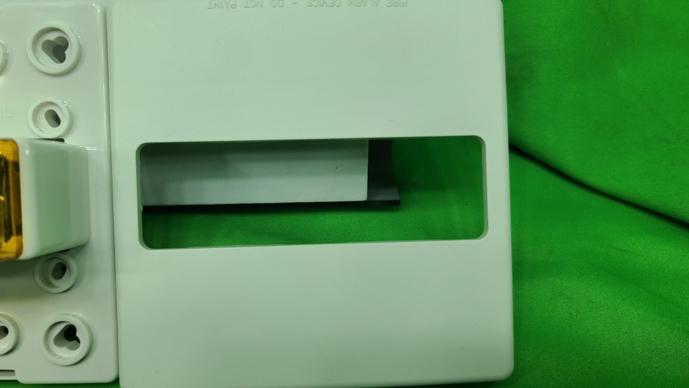 Wheelock RSSA-24MCC Amber Lens Fire Alarm Remote Strobe Ceiling White