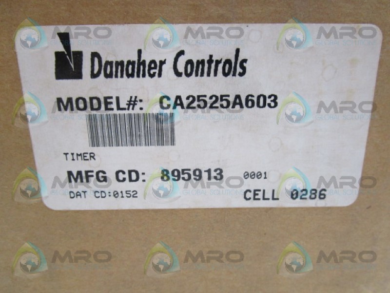 EAGLE SIGNAL CA2525A603 ELECTRONIC REPEAT CYCLE TIMER 120VAC NSMP