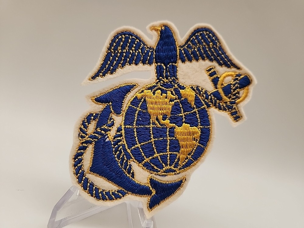 Eagle Globe Anchor EGA Wool WWII Patch No Glow