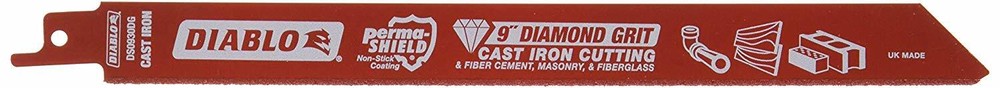 FREUD DS0930DGX Diamond Grit Reciprocating Blade, 9"