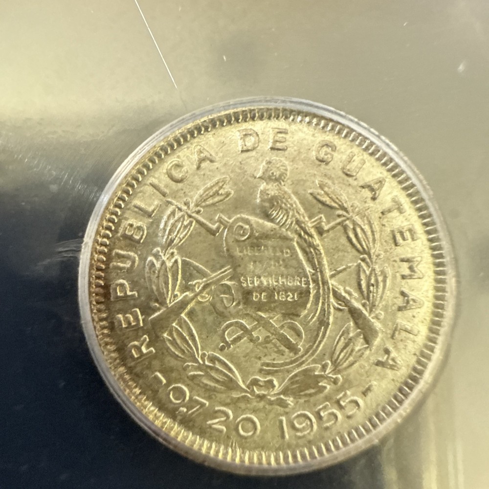 Guatemala 1955 5 Centavos NGC MS66