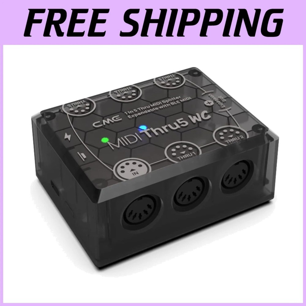 MIDI Thru5 - Optocoupler Technology for Error-Free Sync