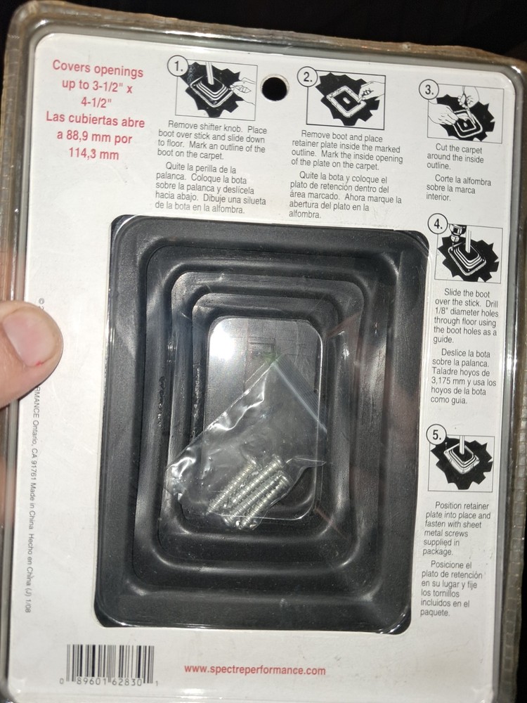 Spectre Performance 6283 Universal Shift Boot Racing Car Accessory