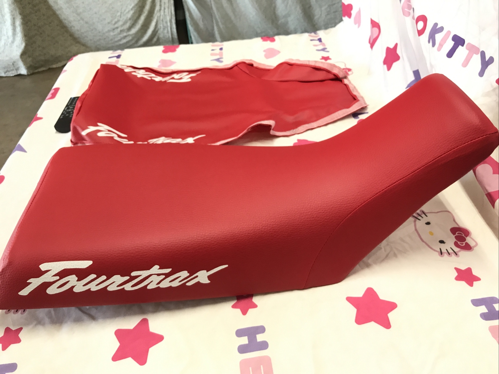 HONDA TRX250R SEAT COVER FOURTRAX 1987 TO 1988 MODEL SEAT COVER RED (H*-266)