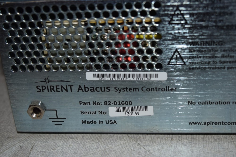 Abacus Spirent System Controller 82-01600
