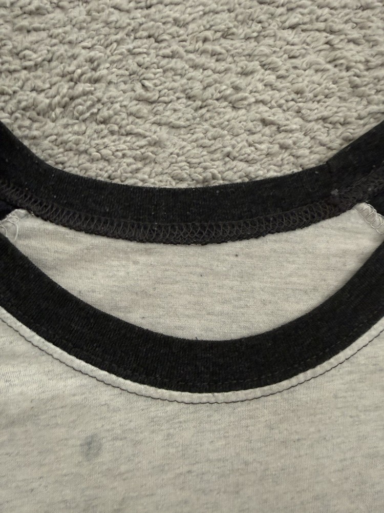 Vintage 1981 Ozzy Osbourne Blizzard of Ozz Upside Down Cross FLAWS Measures Med