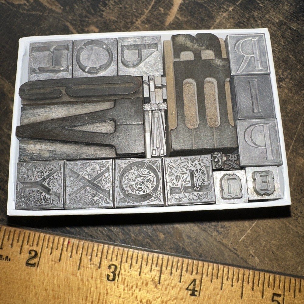 Printing Blocks “ Ornamental Borders Dingbats” Variety #xx