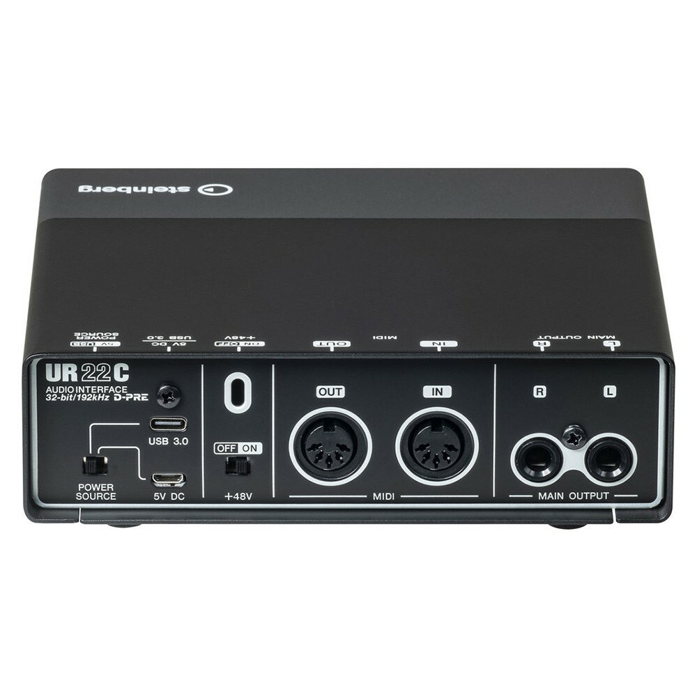Steinberg UR22c 2x2 USB 3.0 Type C Audio Interface