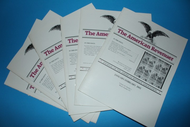 The American Revenuer Journal 2002 Full Year BlueLakeStamps Outstanding content!