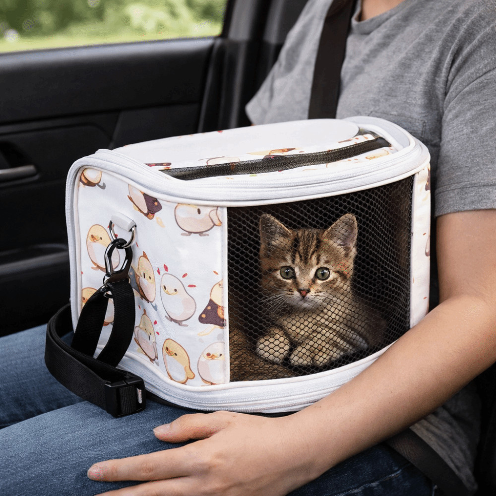 Breathable Bird Carry Bag Adjustable Straps Bird Outing Cage  Pet Outing