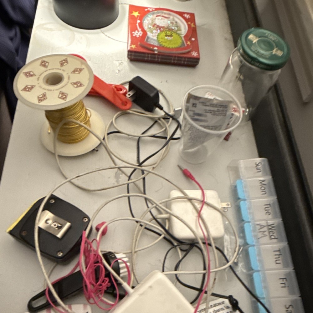 Junk lot (Electronics Tools etc) Apple, Energizer Mixed Electronics Lot***