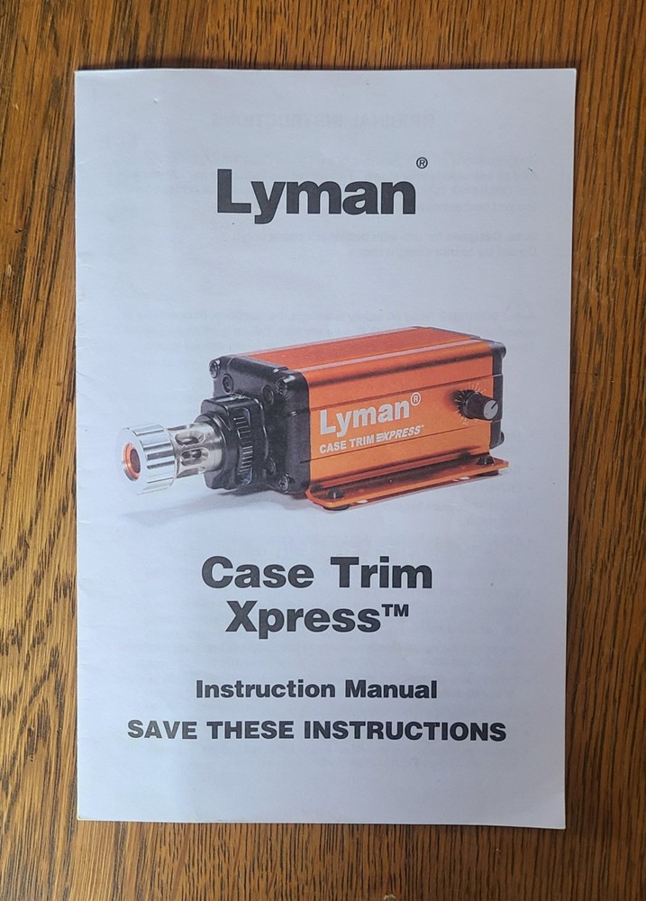 Lyman Case Trim Xpress 7862015