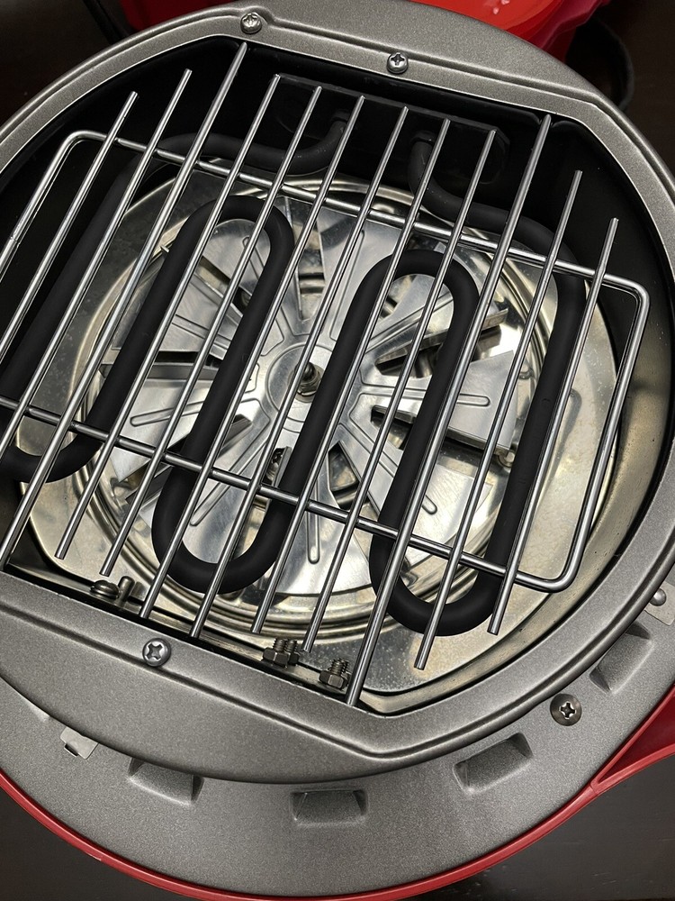 Red Nuwave Pro Infrared Oven Model 20339 W/ Extender Ring