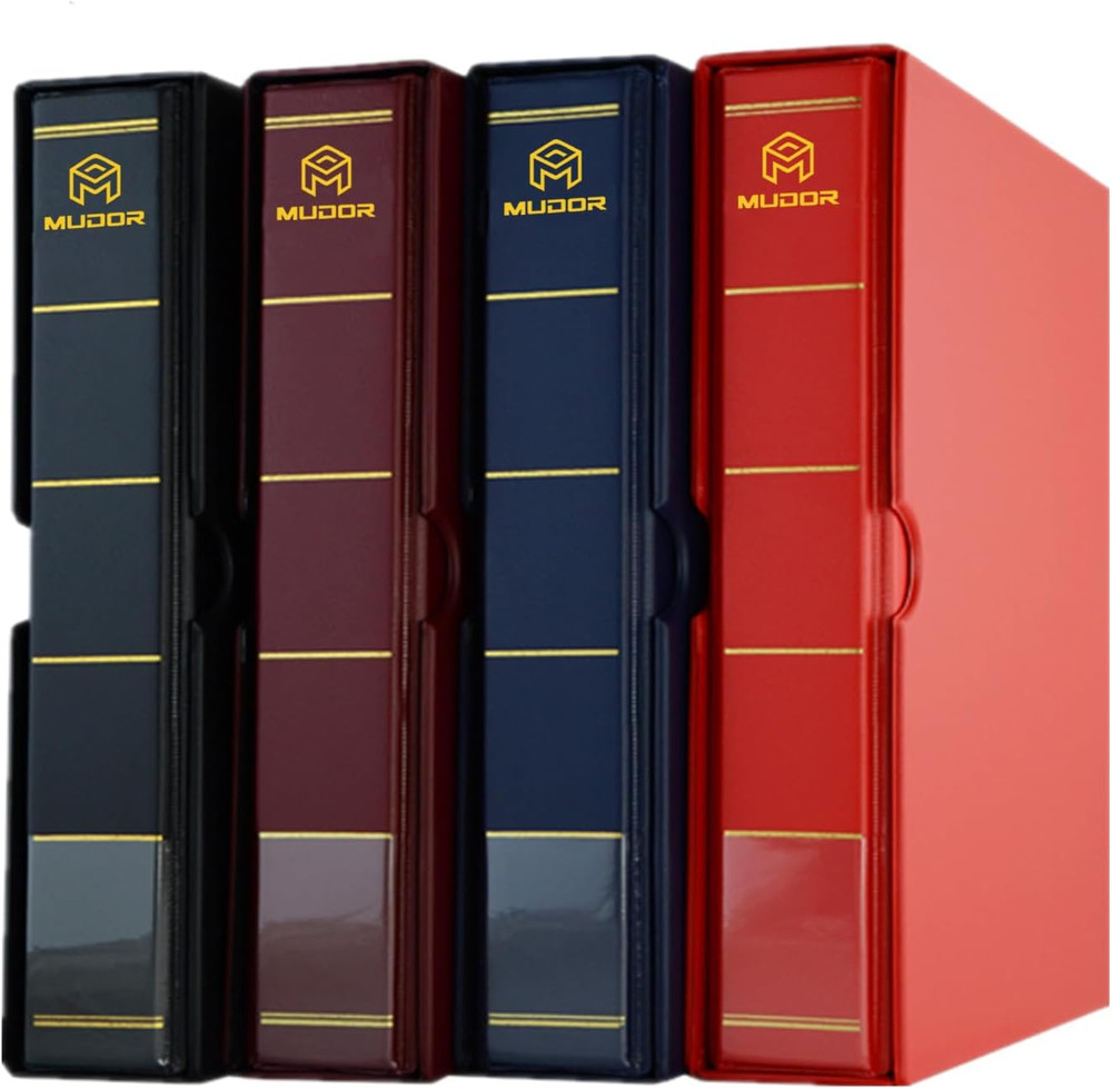 Empty Stamp Albums Stockbook for Professional Collectors, Classic Binder with Sl