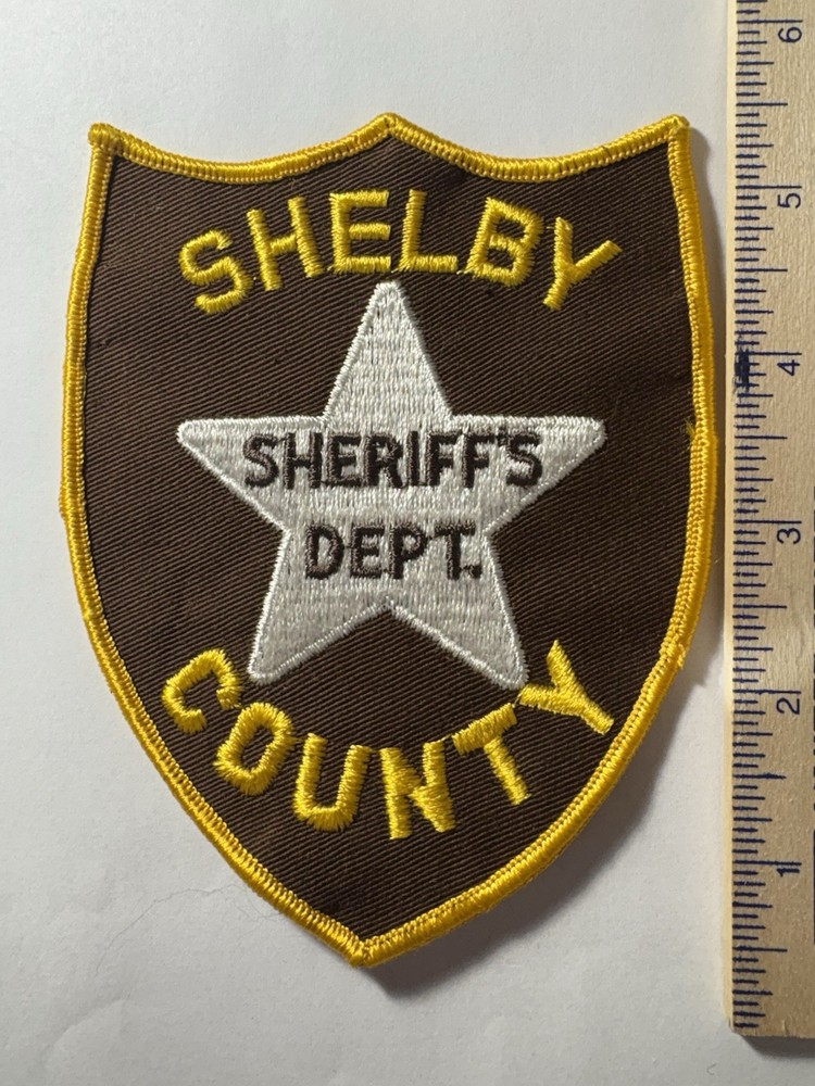 Shelby County Illinois Sheriff Patch