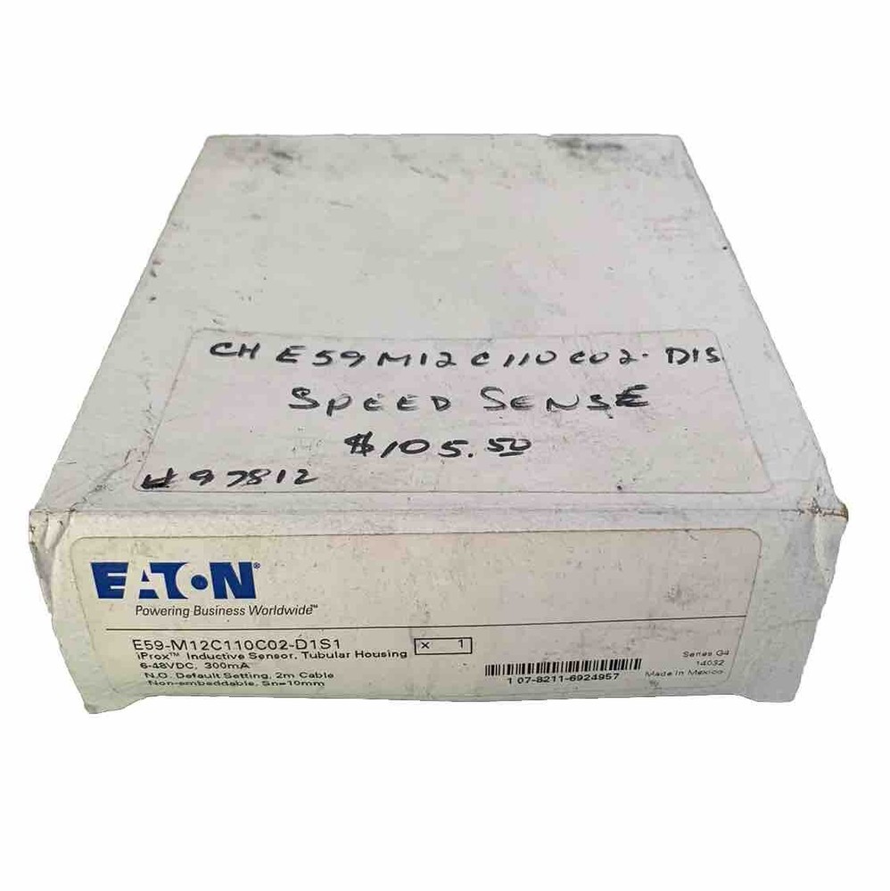 Eaton E59-M12C110C02-D1S1 Inductive Sensor