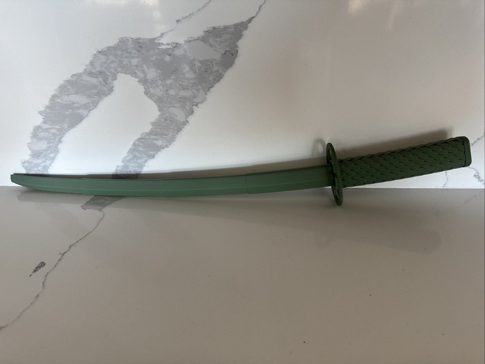 Collapsible Dragon Pattern Plastic Katana