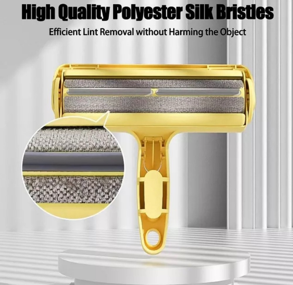 Reuseable Pet Hair Remover Roller Portable Multi-Surface Lint Roller