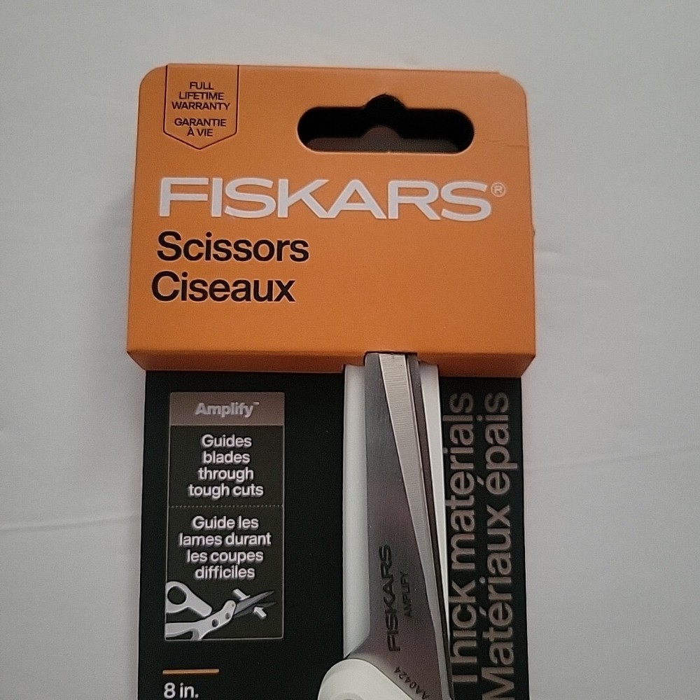 Fiskars Amplify 8" Mixed Media Shears Scissors