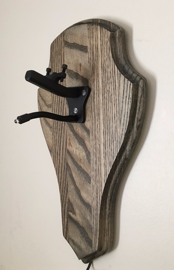 Rack Attach European Mount Plaque Kit, skull mount, wall hanger hook