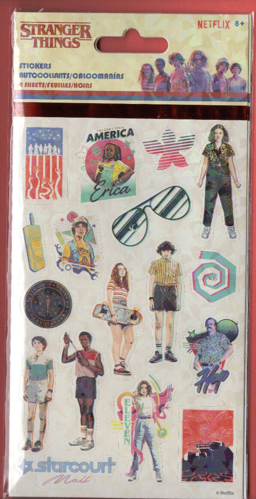 Stranger Things (Netflix) - new Sticker Sheet