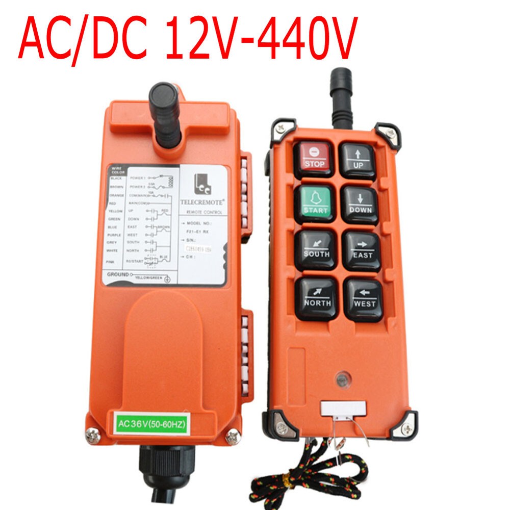 F21-E1B Transmitter&Receiver Hoist Crane Radio Wireless Remote Control