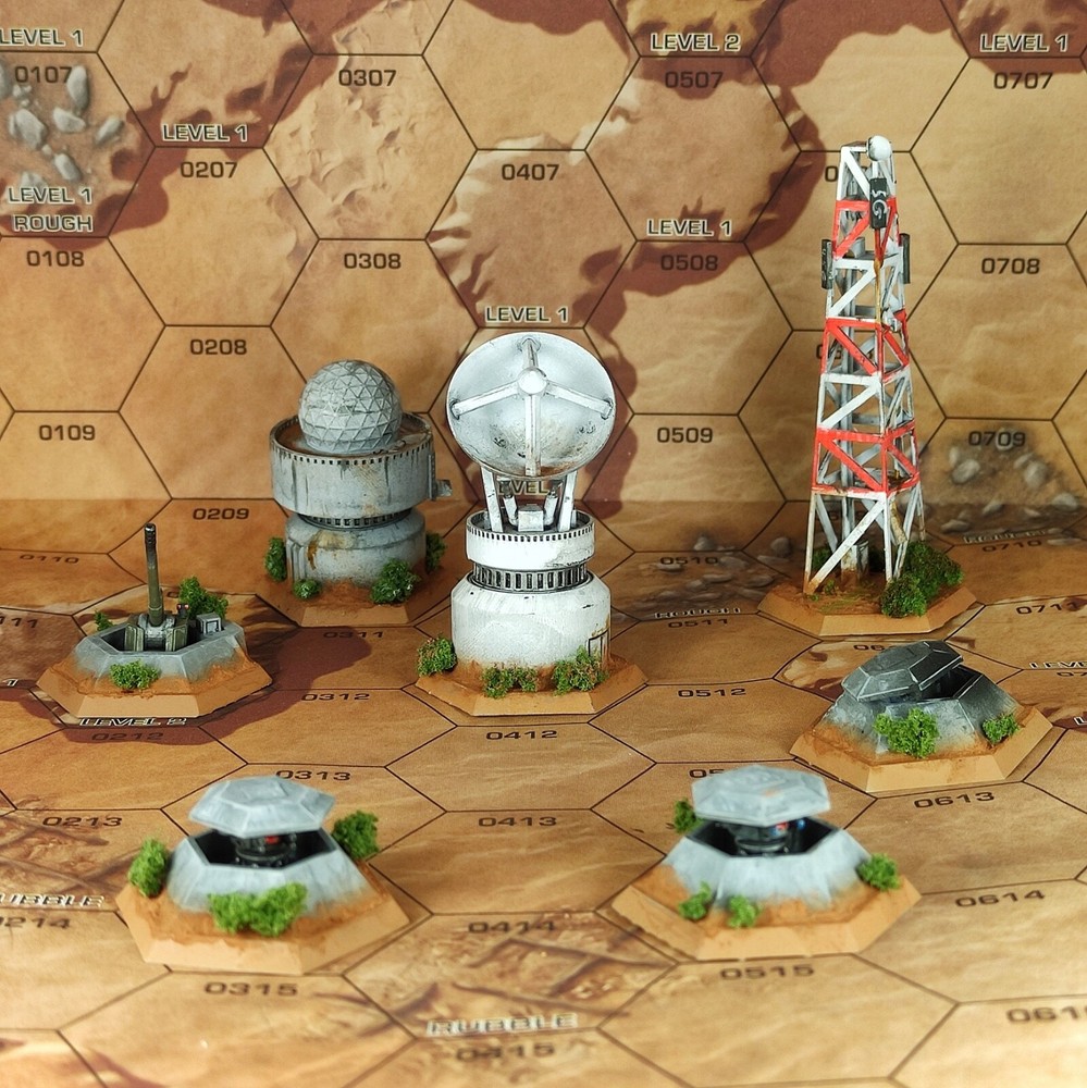 Dot hex - 6mm Sir Mortimer x2