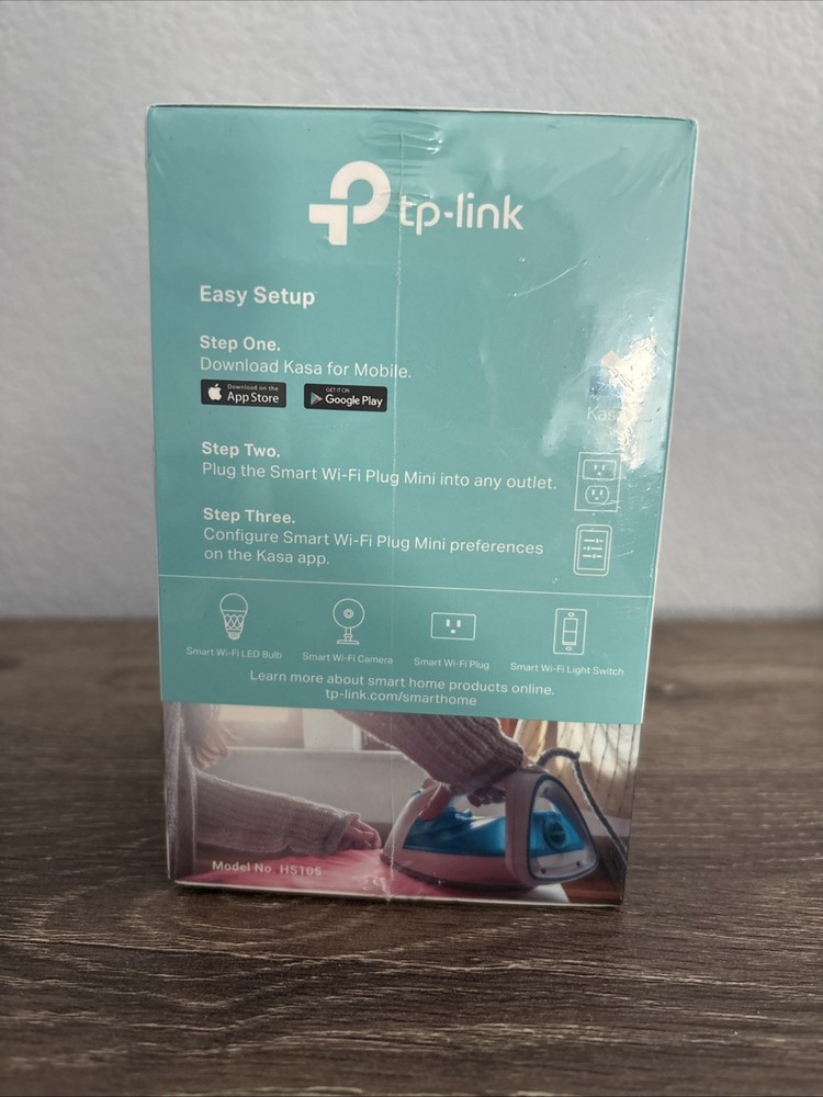 TP-Link Smart Wi-Fi Plug Mini 2-Pack White HS105