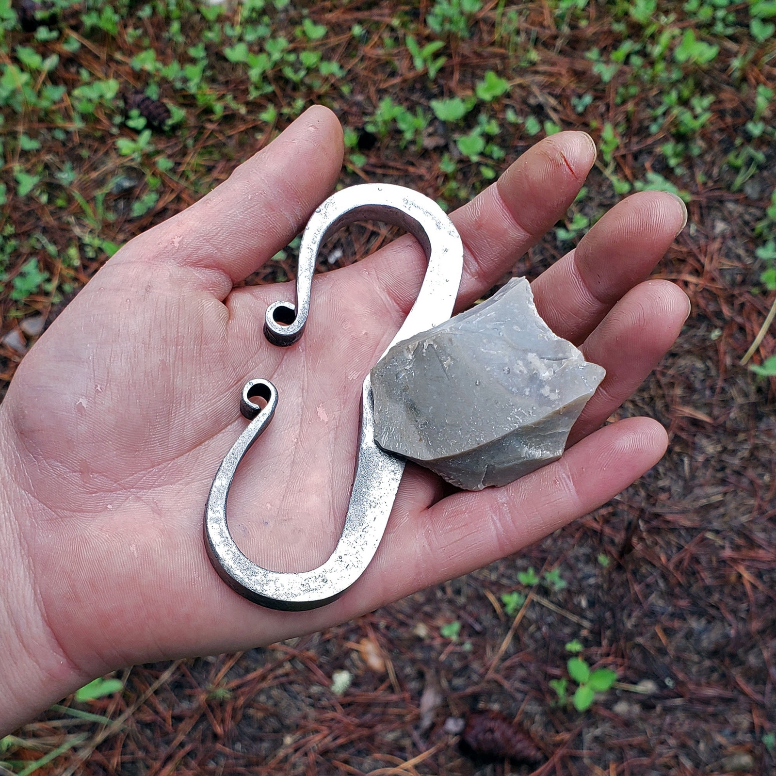 Traditional Fire Steel - Steel Flint Striker for Bushcraft Fire Starting