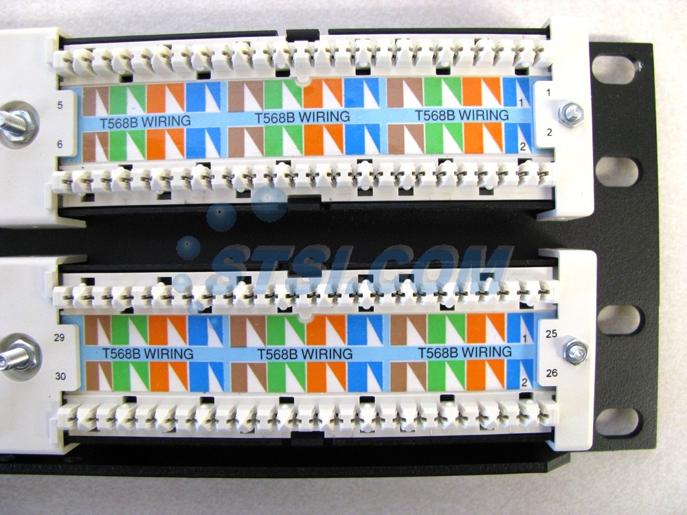 Ortronics Cat5e 48-Port Patch Panel OR-PHD5E6U48 ~STSI