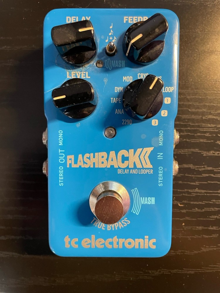 TC Electronic Flashback 2 Delay and Looper Pedal - Blue