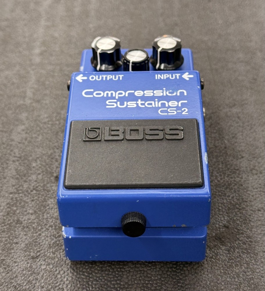 BOSS CS-2 Compression Sustainer Used Compressor
