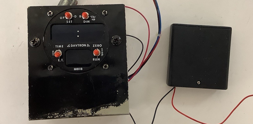 Davtron Inc 811B 14V digital chronometer W/ Bracket