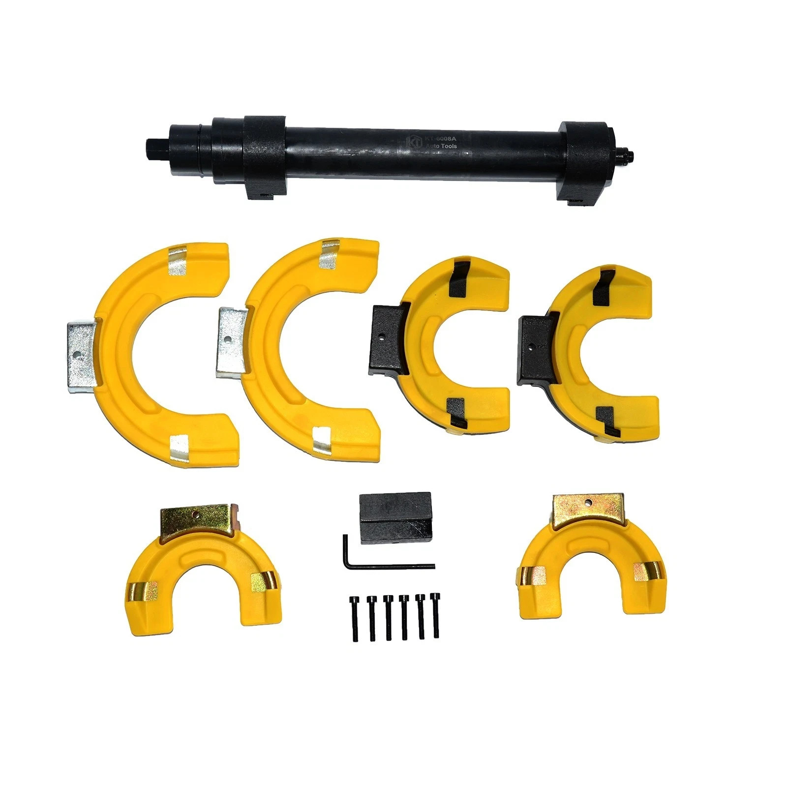 Macpherson Strut Spring Compressor Kit Interchangeable Fork Coil Extractor Tool