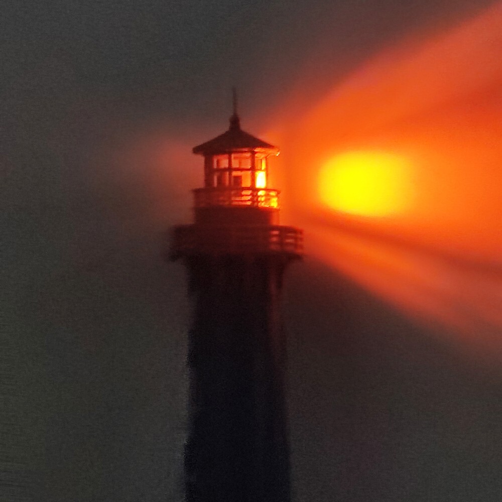Yao's Studio 1/87 Scene Model Lighthouse Luminous Version（not included Batteries