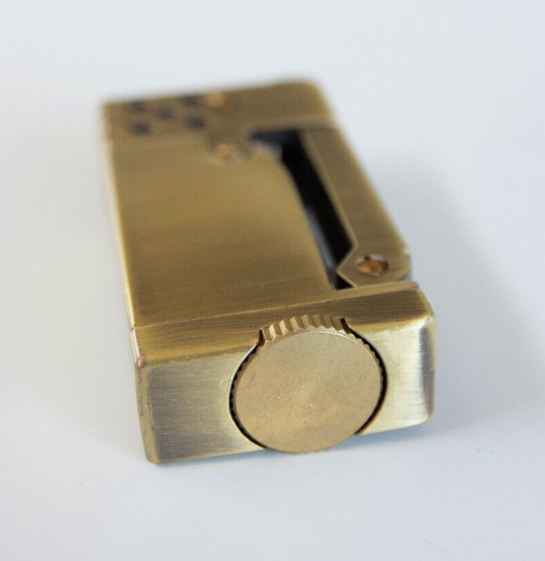 VINTAGE STYLE SINGLE CLICK LIGHTER Trench Retro Fuel Saving Lighter O Ring USA