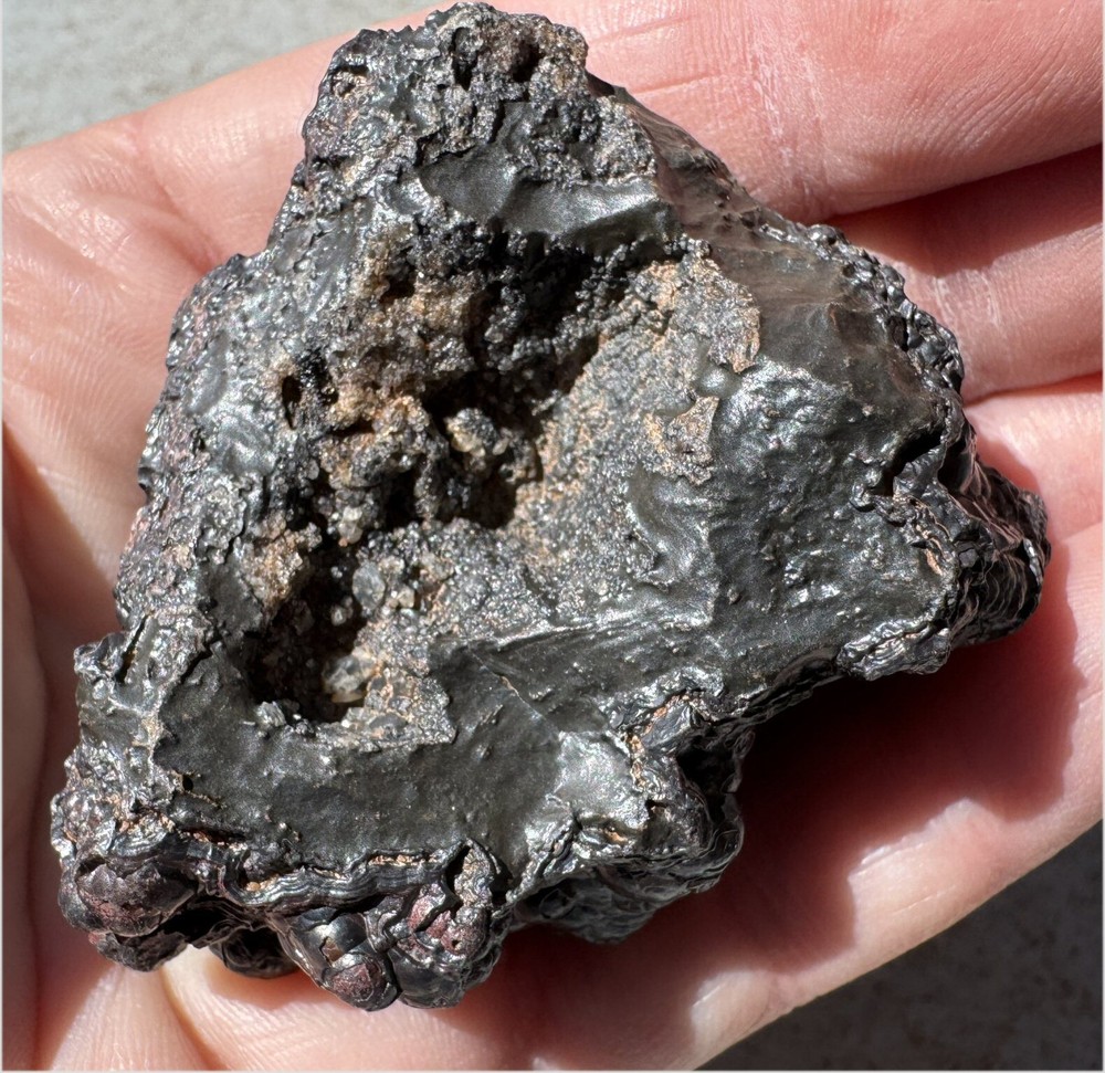 1/4lb+ Natural Botryoidal HEMATITE Specimen - Grounding, Divine Light