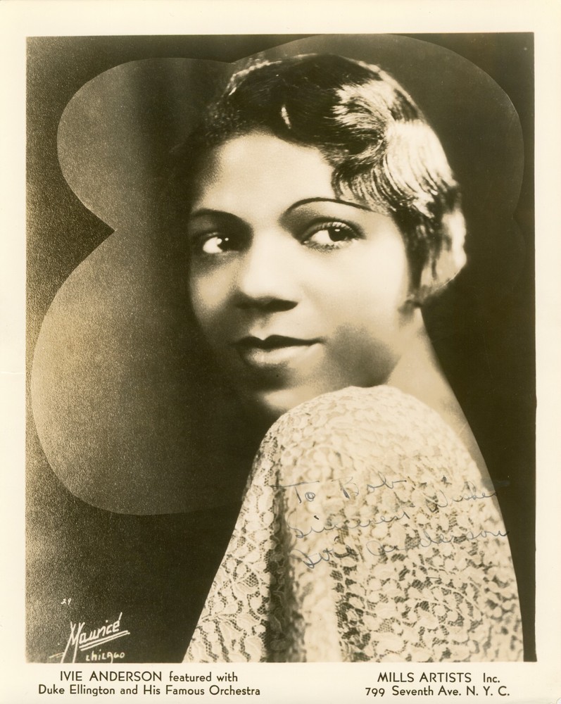 Ivie Anderson Autograph