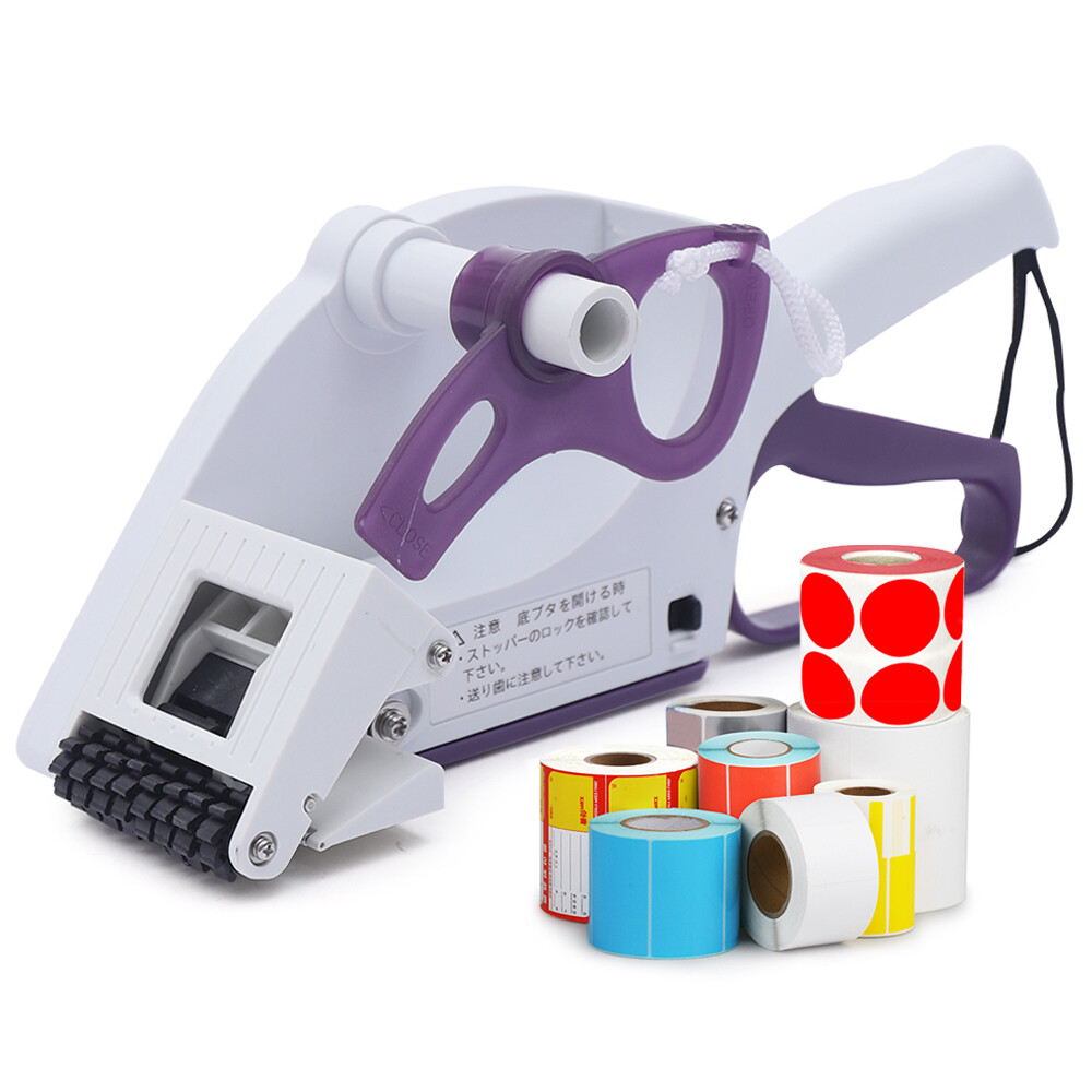 Manual Labeling Machine Barcode Label Applicator Hand Held Sticker For Bottle