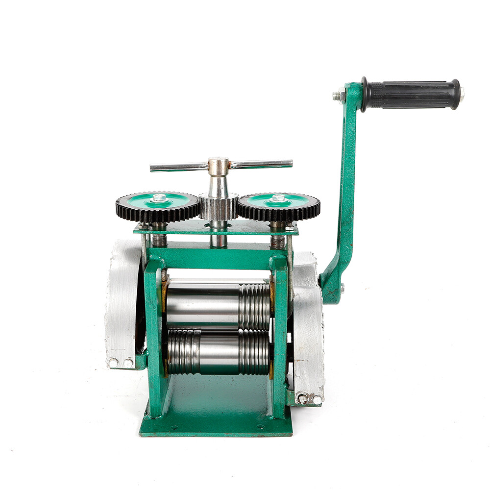 Rolling Mill Machine Rollers Metal Wire Flat Jewelry Tool Manual Combination