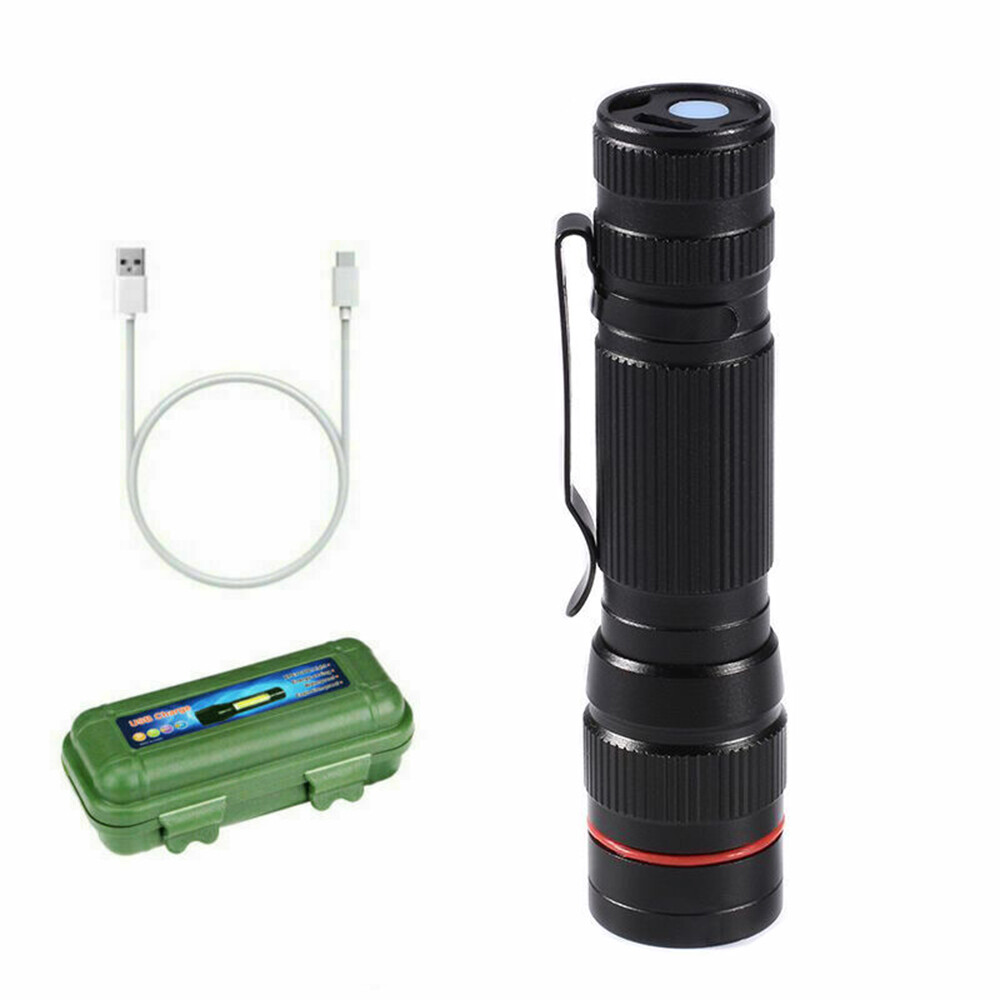 Super Bright 99000000LM LED Flashlight High Powered Torch USB Rechargeable Lamp