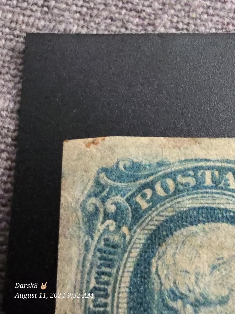 1863-64 10c Confederate States - Jefferson Davis Stamp