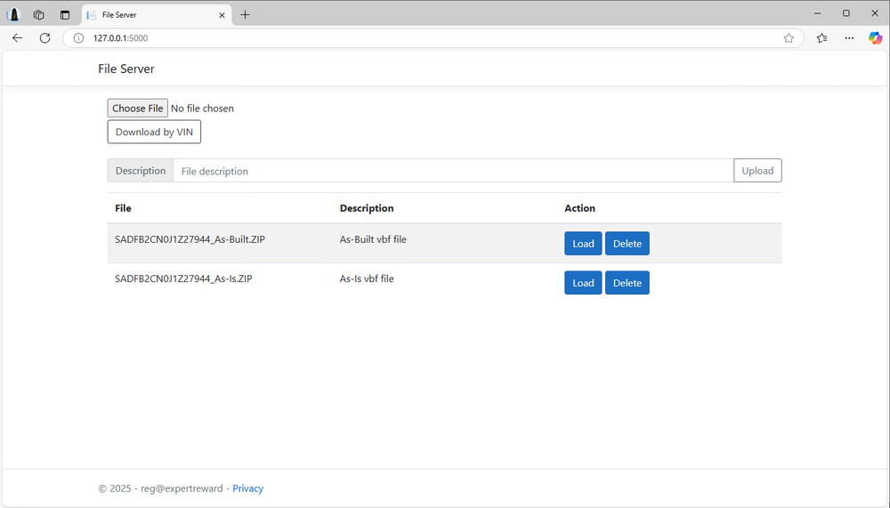 DSFM Server Manager