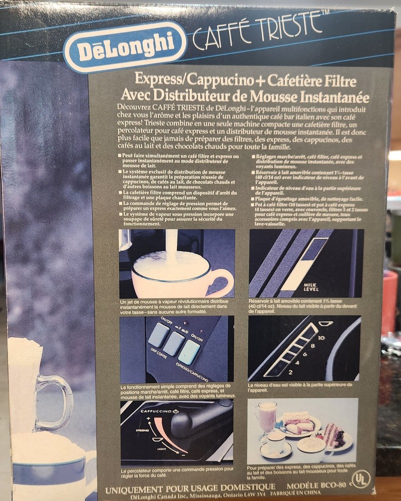 Delonghi Cafe Trieste