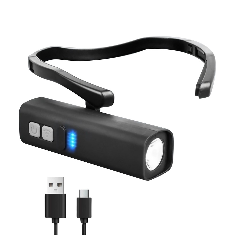 Ear Hook Headlight Rechargeable Motion Sensor for Camping DIY Night Hiking