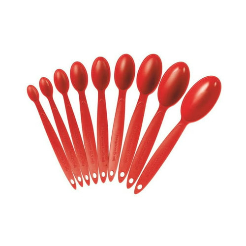 CUISIPRO Measuring Spoon 9pc Set (Red)