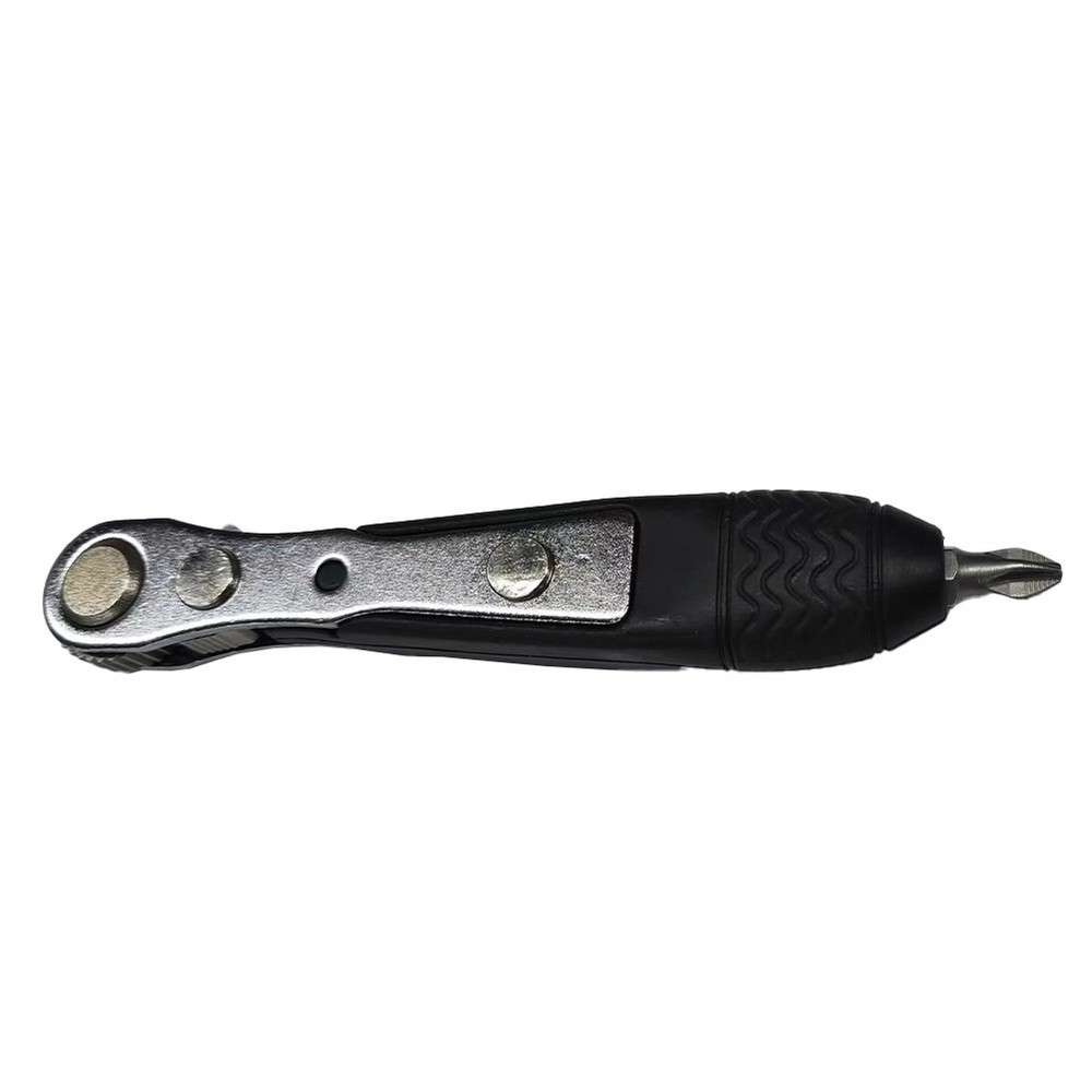 1/4 Screwdriver Rod Adjustable Fast Ratchet Wrench Quick Socket Wrench Tools