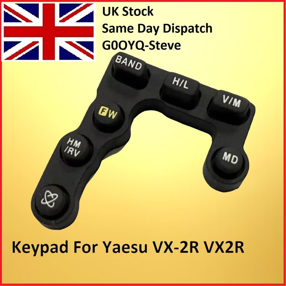 Replacement Keypad For Yaesu VX-2R VX2R