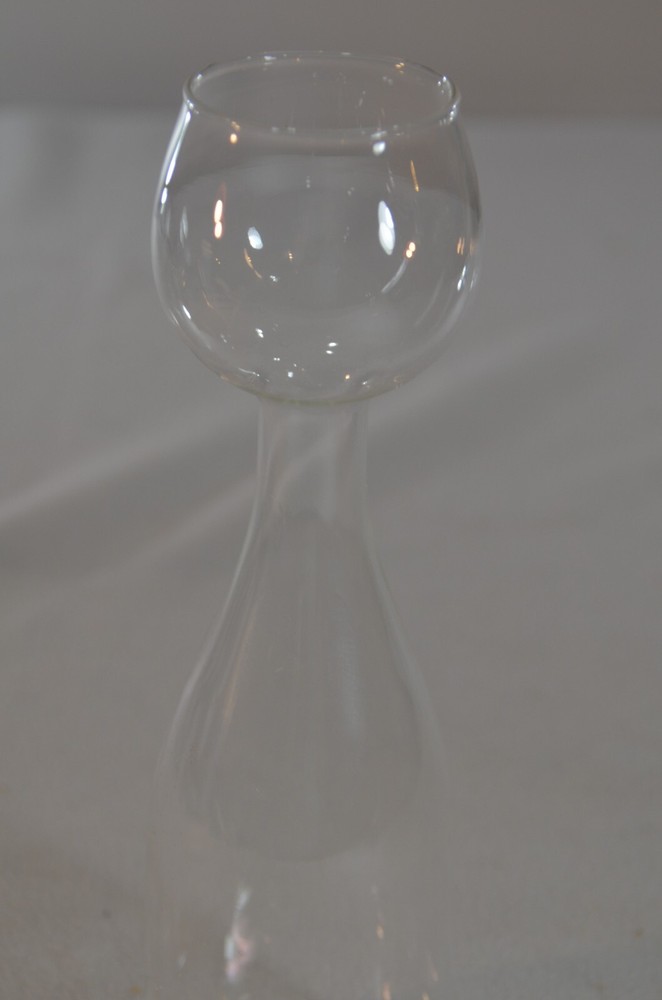 Wine Bottle / Bottle with Glass On Top