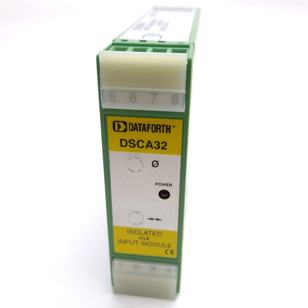 Dataforth DSCA32-02 Analog Current Input Signal Conditioner 0-20mA In 0-+10V Out